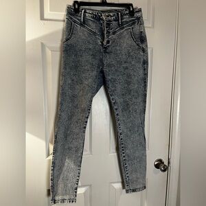 Wild Fable Blue Ankle Cropped Jeans